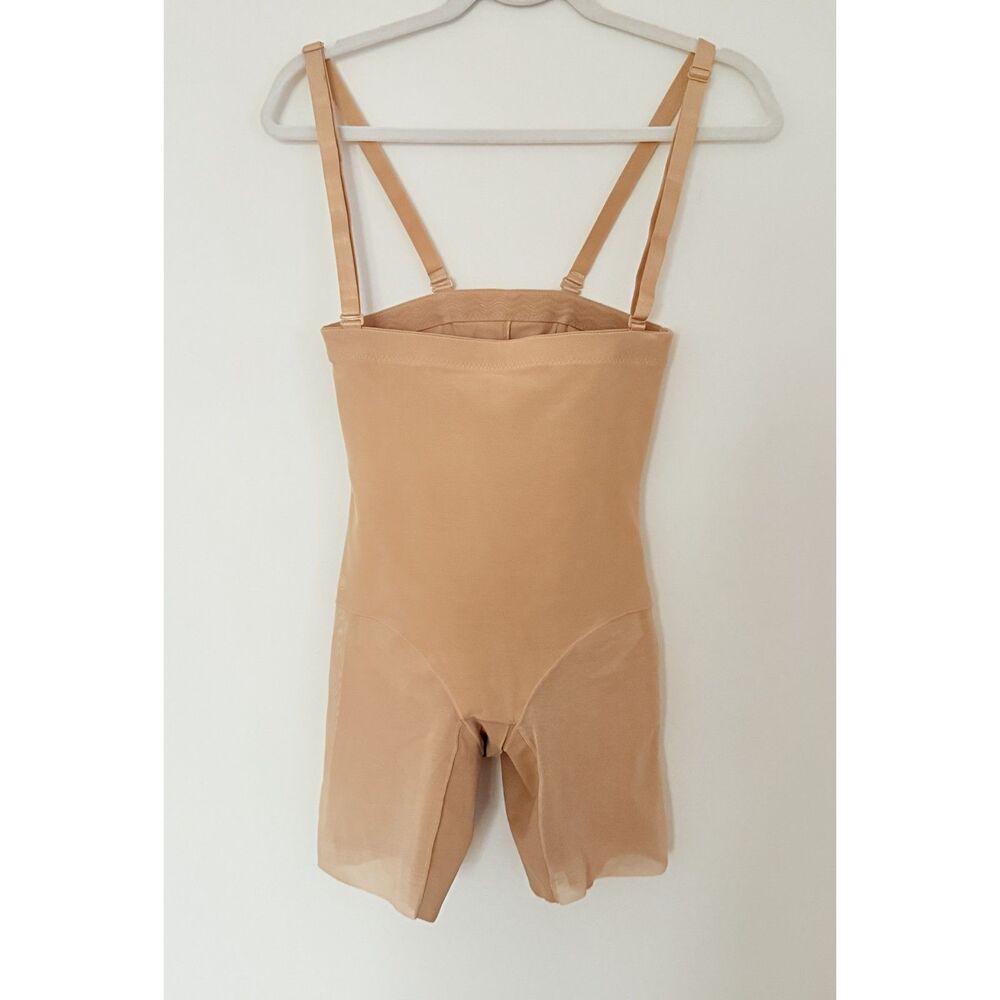 NWOT Honeylove Mid-Thigh Shapewear Bodysuit Sz S